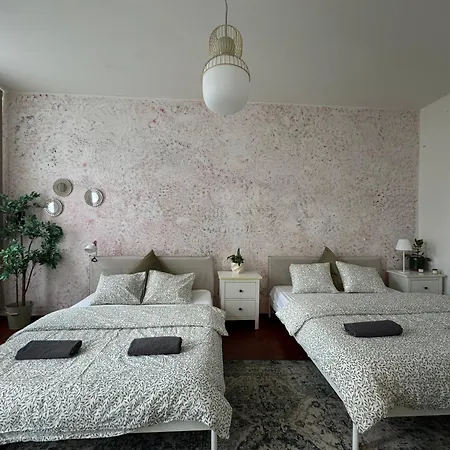 アパート Zizkov Nest Spacious 2br