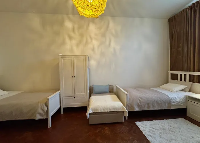 شقة Zizkov Nest Spacious 2br